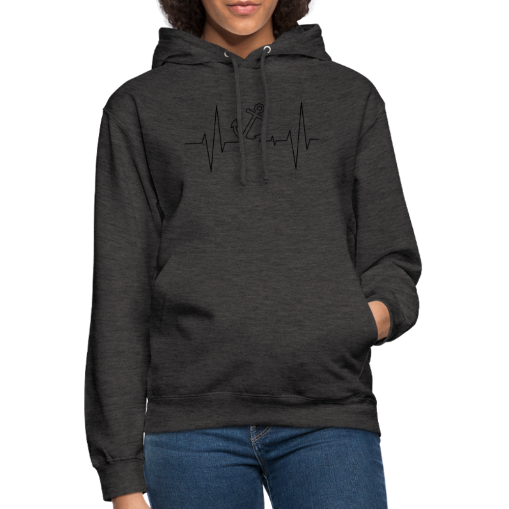 SSW1862 Hoodie  EKG-Anker - Anthrazit