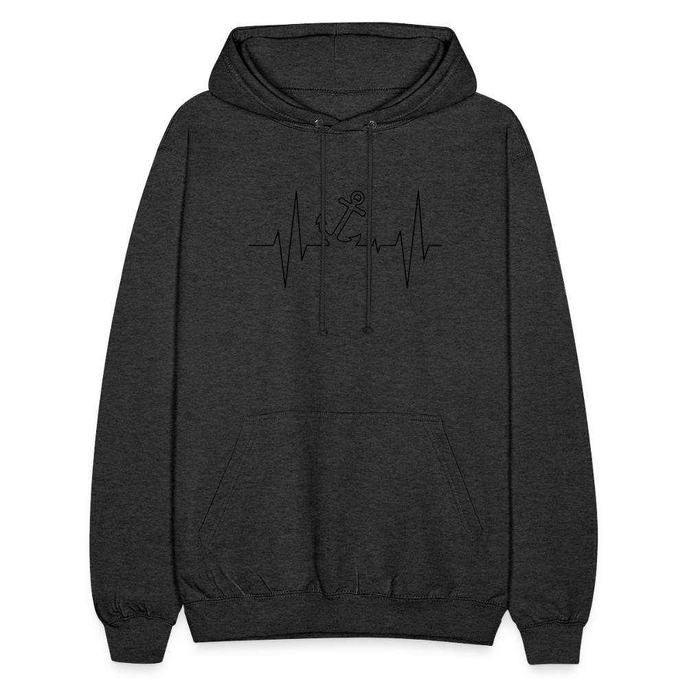 SSW1862 Hoodie  EKG-Anker - Anthrazit