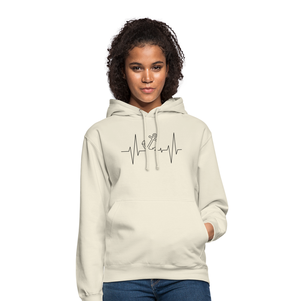 SSW1862 Hoodie  EKG-Anker - Vanille-Milchshake