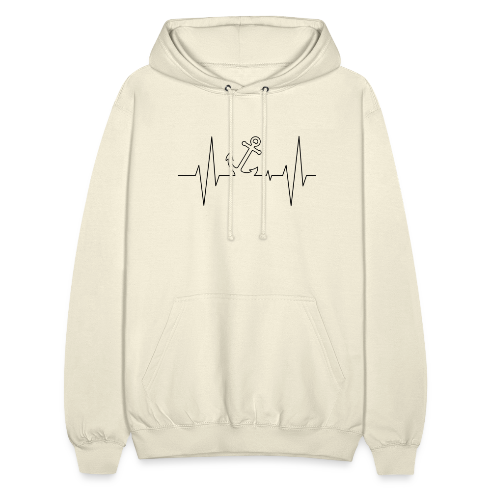 SSW1862 Hoodie  EKG-Anker - Vanille-Milchshake