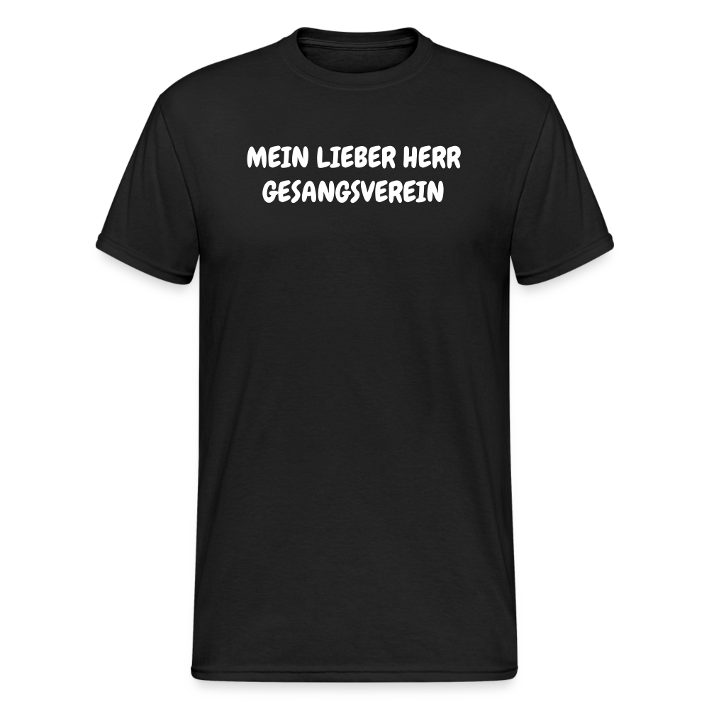 SSW1920 Tshirt MEIN LIEBER HERR GESANGSVEREIN - Schwarz