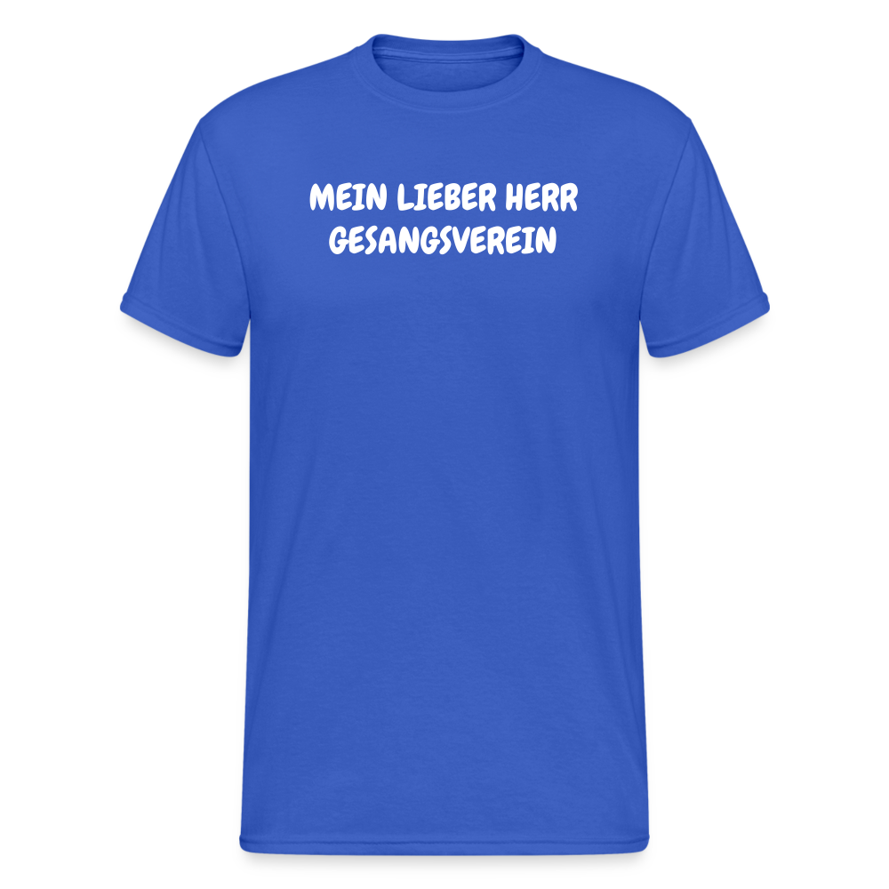 SSW1920 Tshirt MEIN LIEBER HERR GESANGSVEREIN - Königsblau