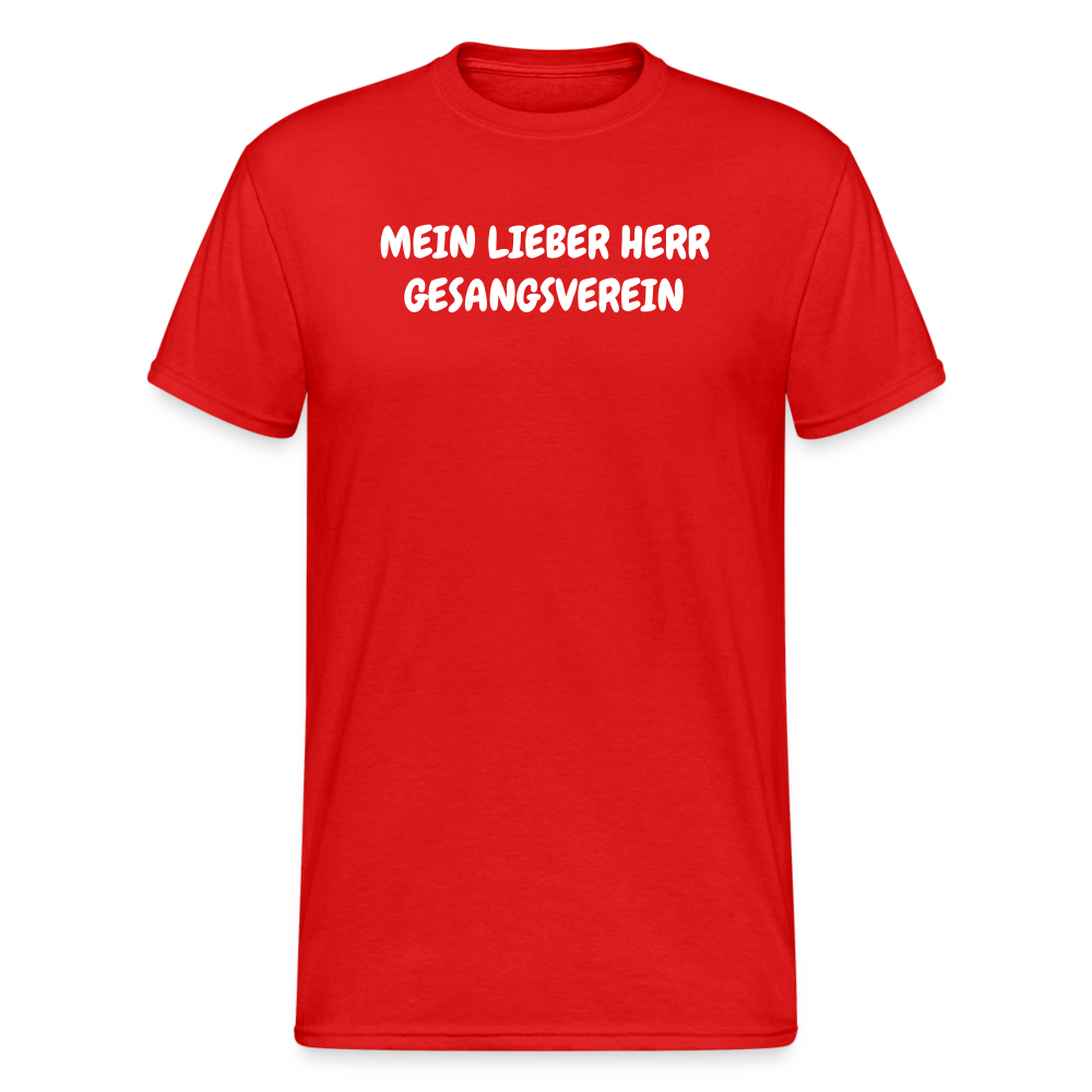 SSW1920 Tshirt MEIN LIEBER HERR GESANGSVEREIN - Rot