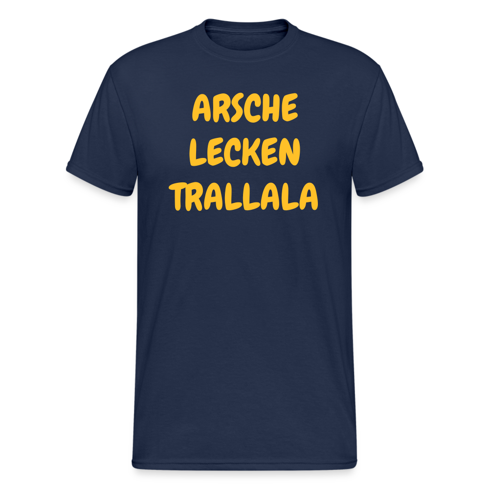 SSW1928 Tshirt ARSCHE LECKEN TRALLALA - Navy