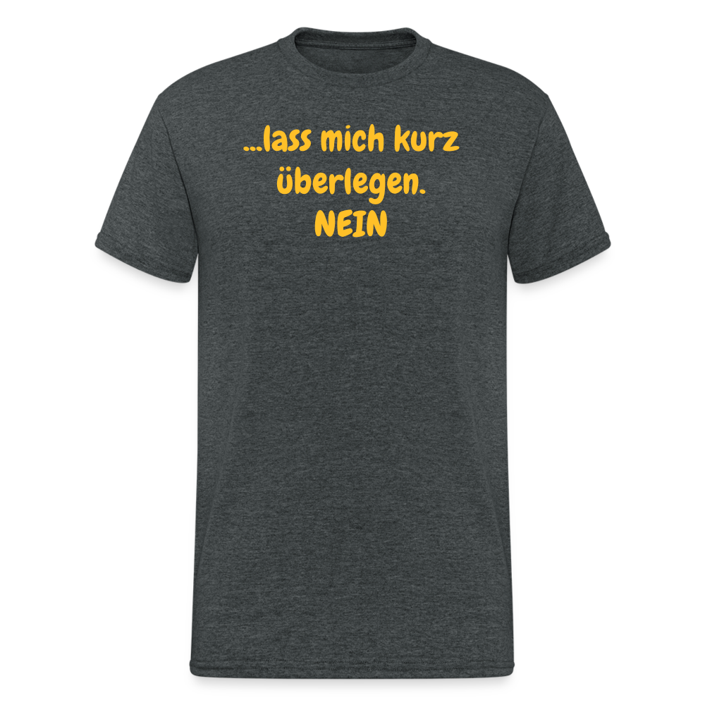 SSW1947 Tshirt ...lass mich kurz überlegen. NEIN - Dunkelgrau meliert