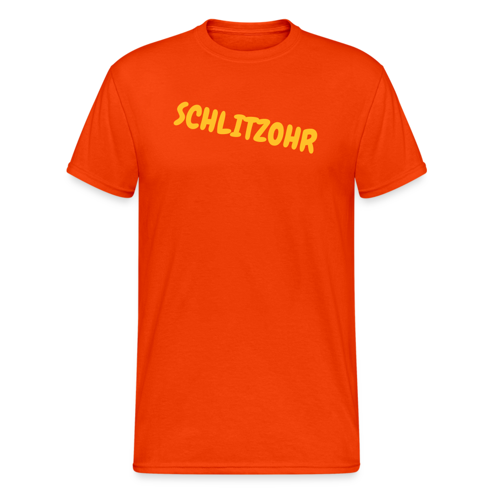 SSW1951 Tshirt SCHLITZOHR - kräftig Orange