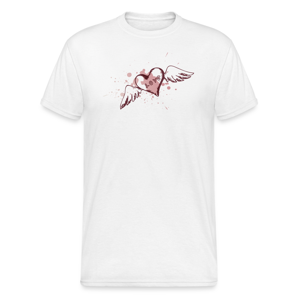SSW1993 Tshirt heart with wings - Weiß