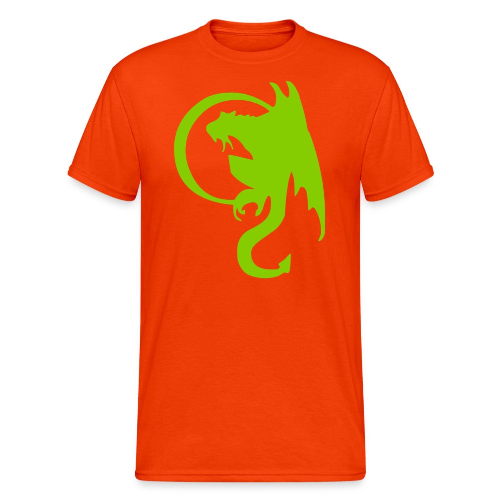 SSW2043 Tshirt Drache - kräftig Orange