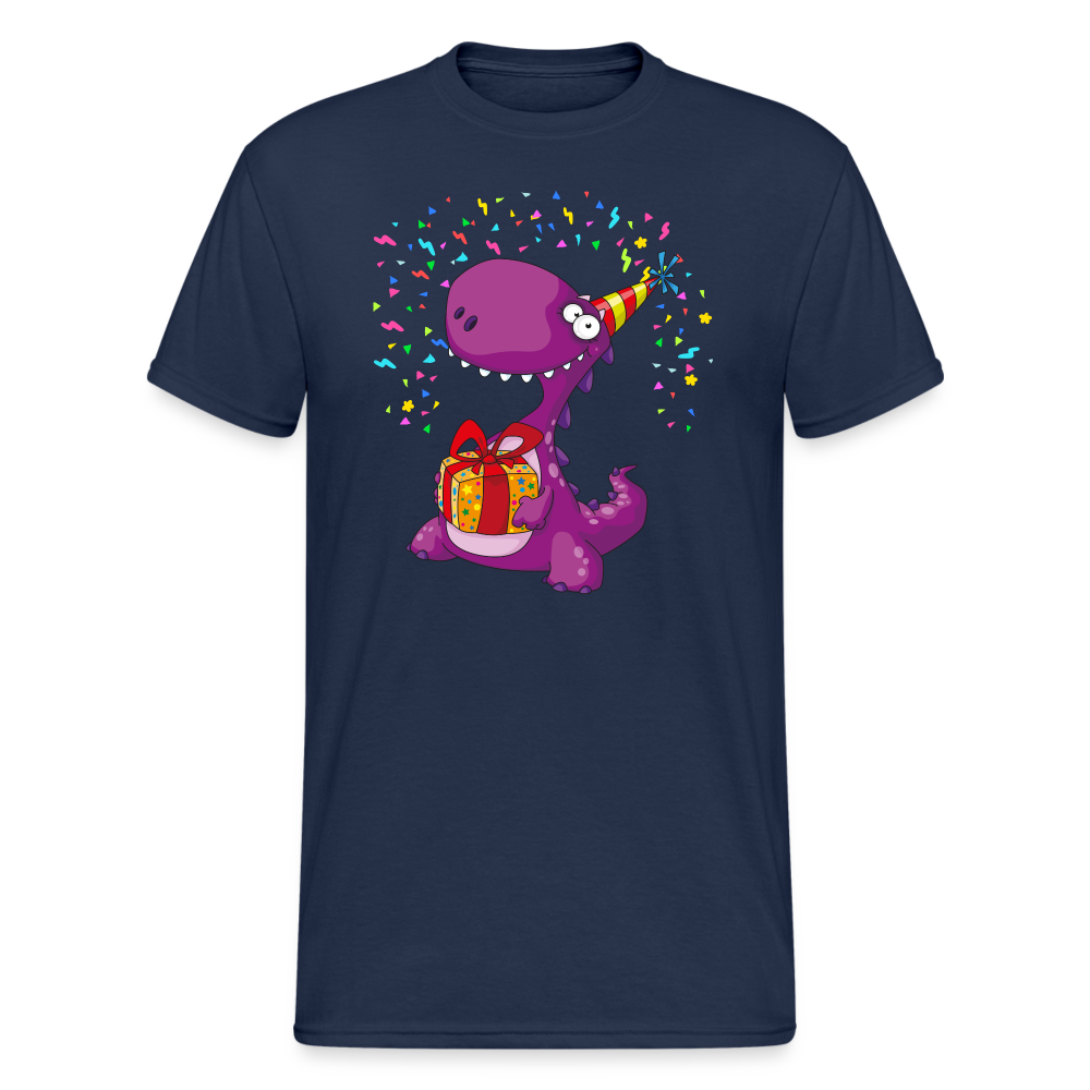 SSW2049 Tshirt Birthday dino - Navy