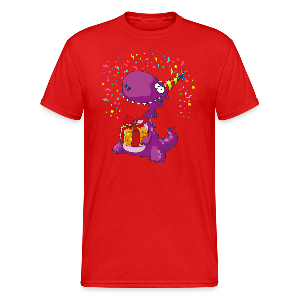 SSW2049 Tshirt Birthday dino - Rot