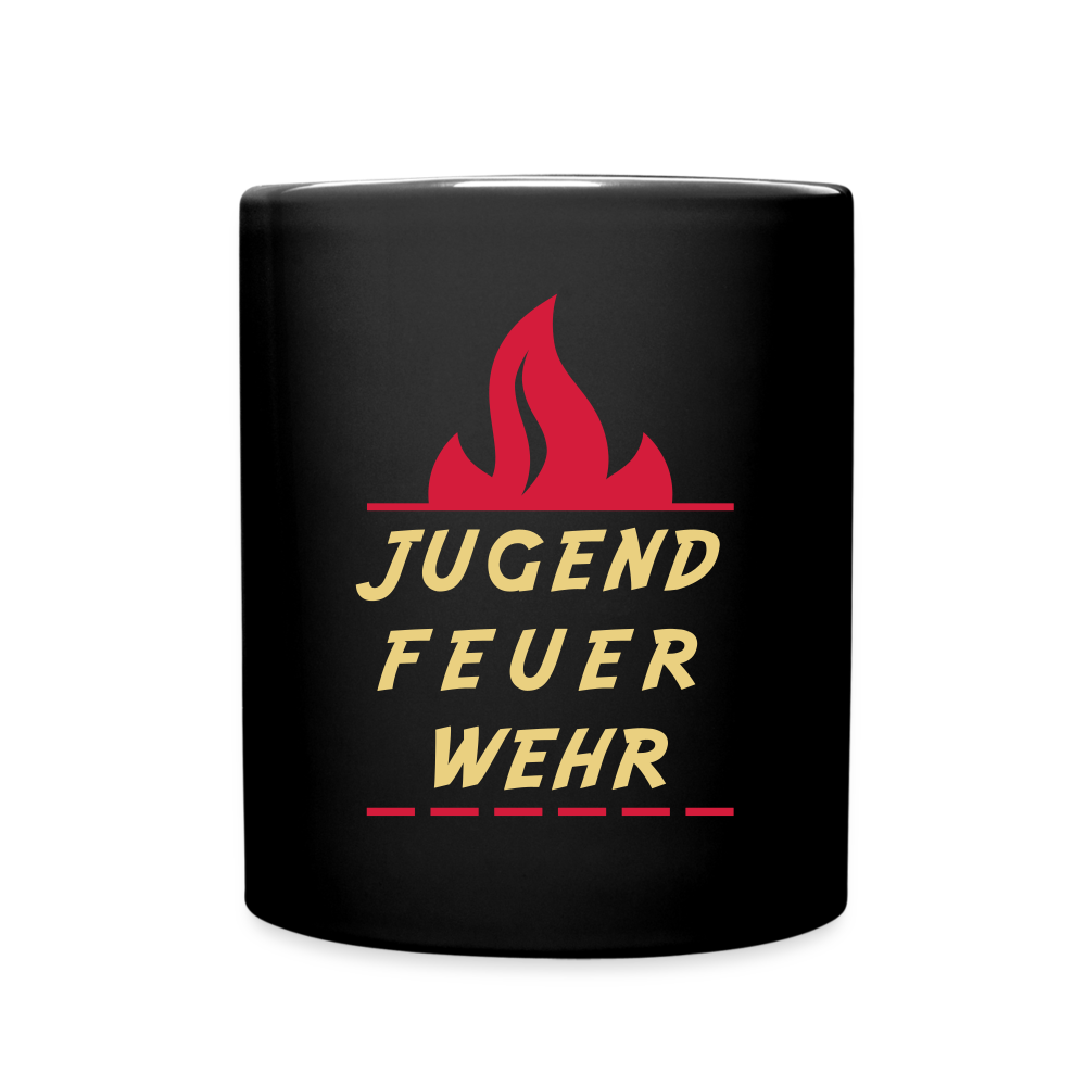 Tasse Jugendfeuerwehr - Schwarz