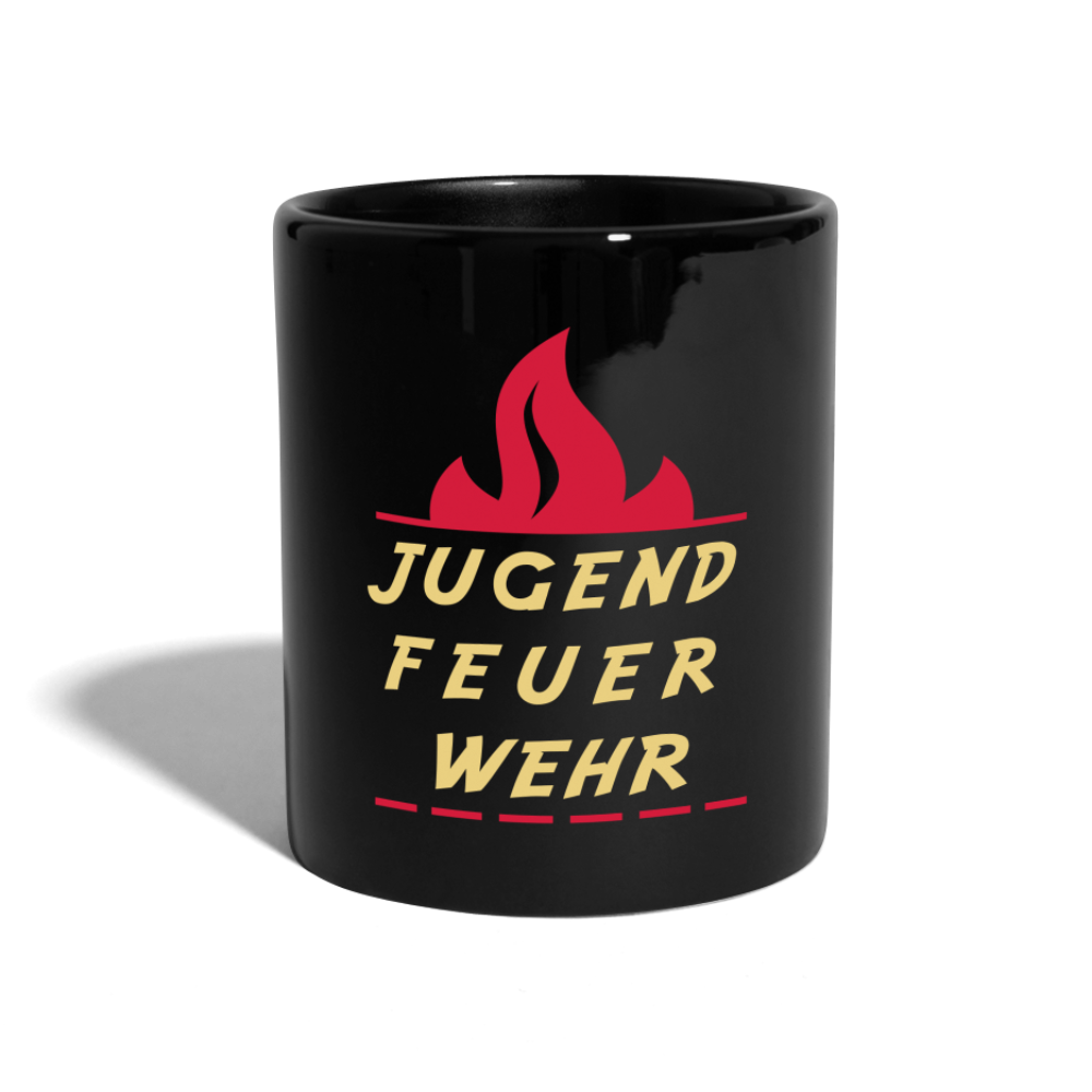 Tasse Jugendfeuerwehr - Schwarz