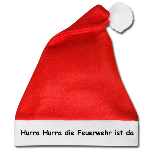 Hurra Hurra die Feuerwehr ist da - Rot