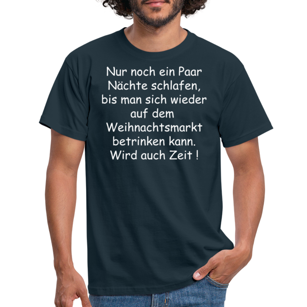 Nur noch ein Paar Nächte schlafen, bis man sich wieder auf dem  Weihnachtsmarkt betrinken kann. Wird auch Zeit ! - Navy