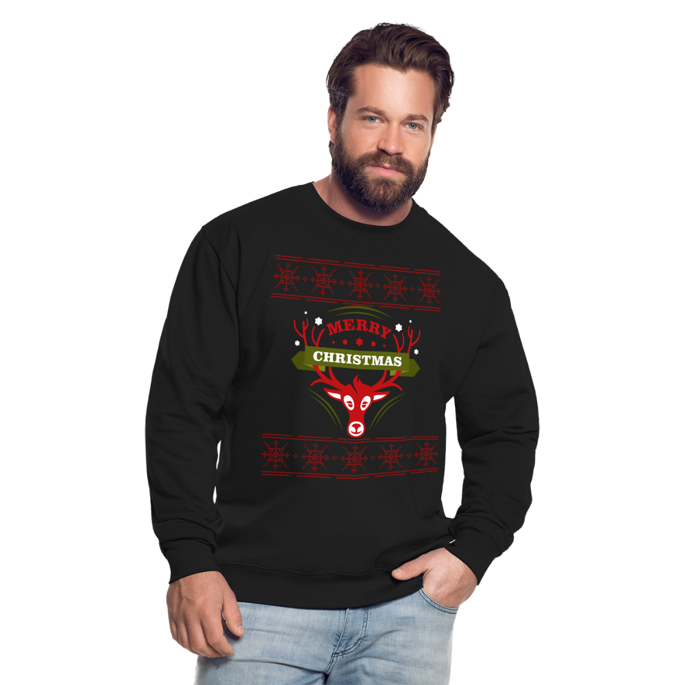 Merry Christmas Unisex Pullover - Schwarz