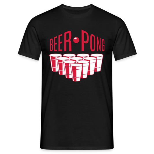 Beer pong logo - Schwarz