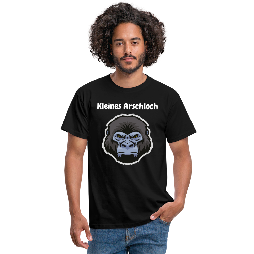 Tshirt Kleines Arschloch - Schwarz