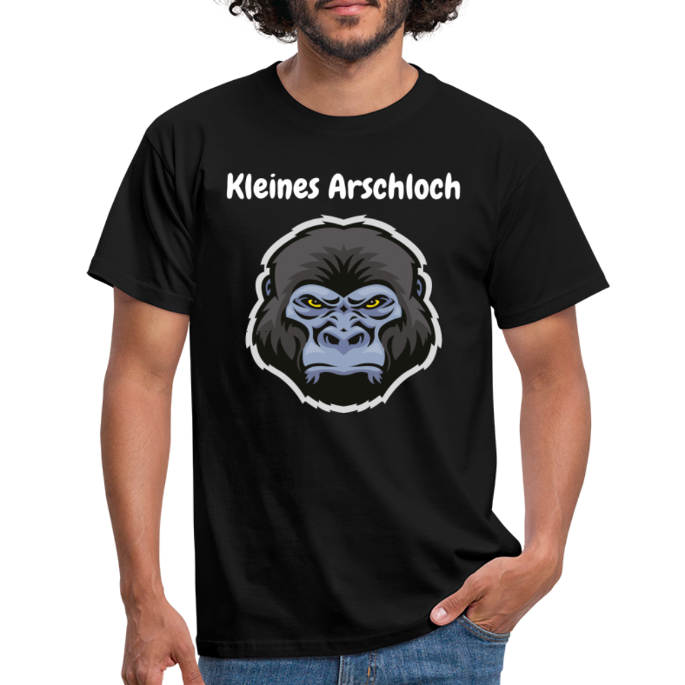 Tshirt Kleines Arschloch - Schwarz