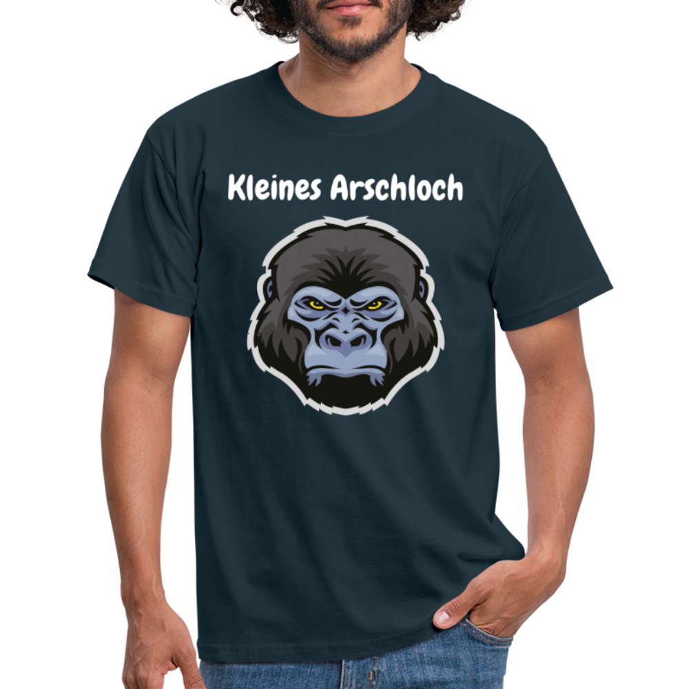 Tshirt Kleines Arschloch - Navy