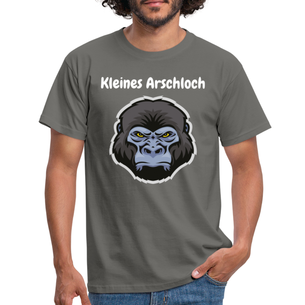 Tshirt Kleines Arschloch - Graphit