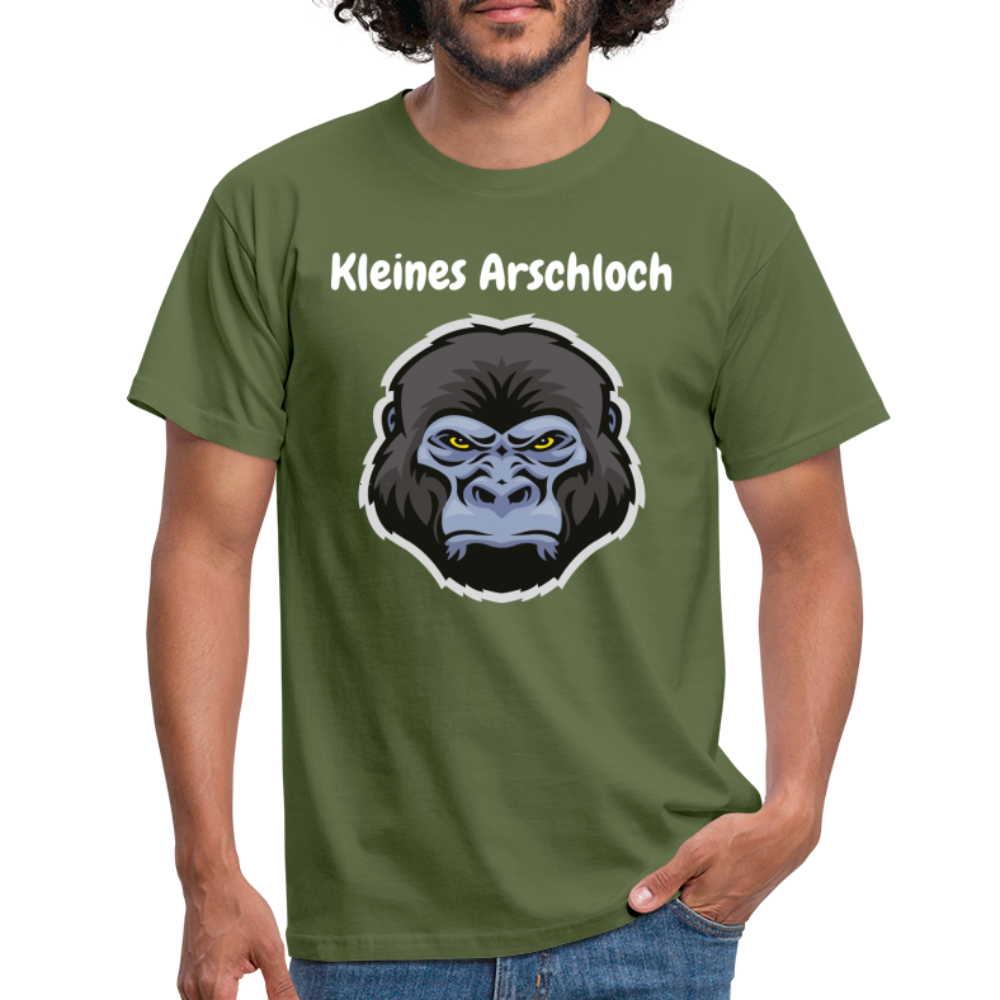Tshirt Kleines Arschloch - Militärgrün