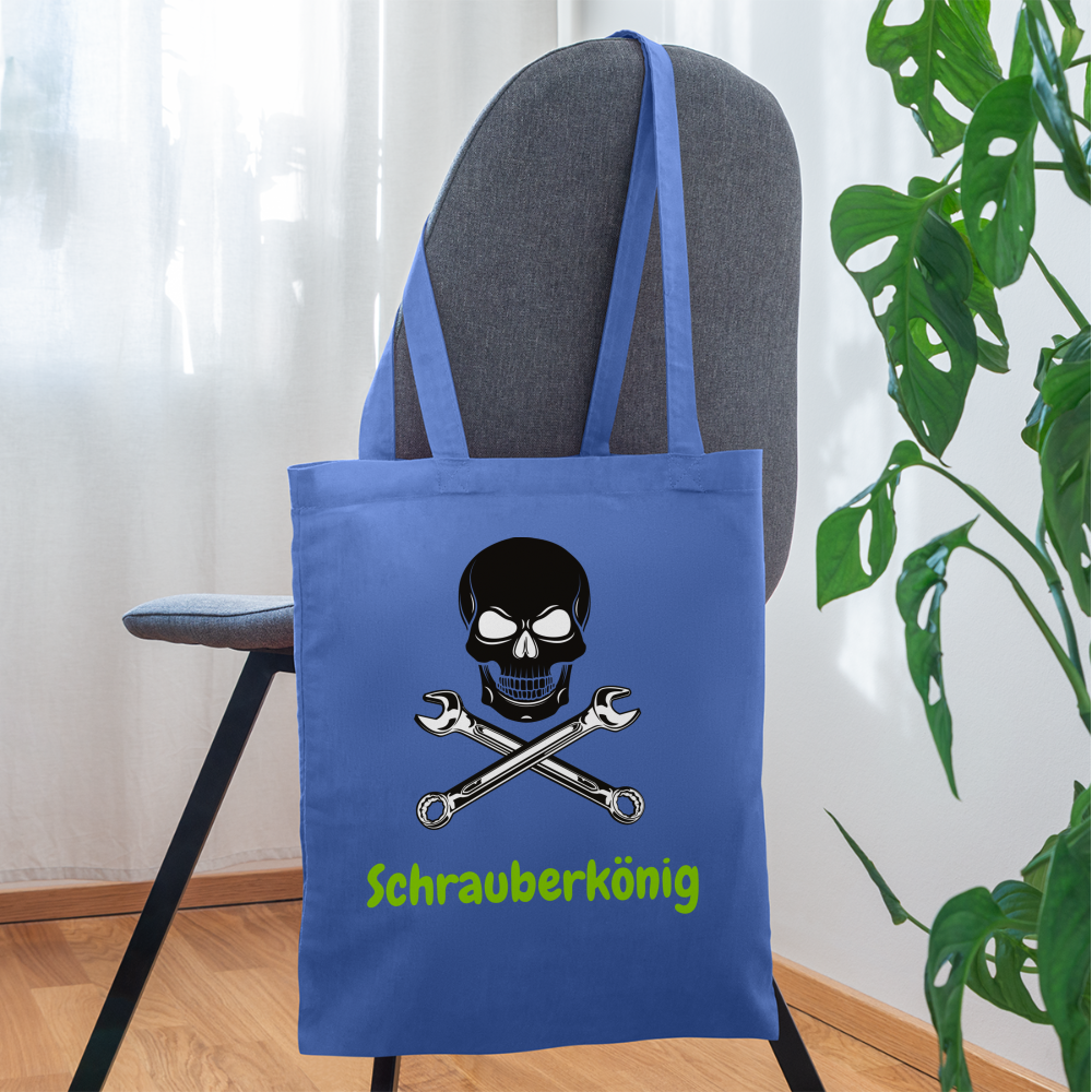 Stoffbeutel Schrauberkönig - Hellblau