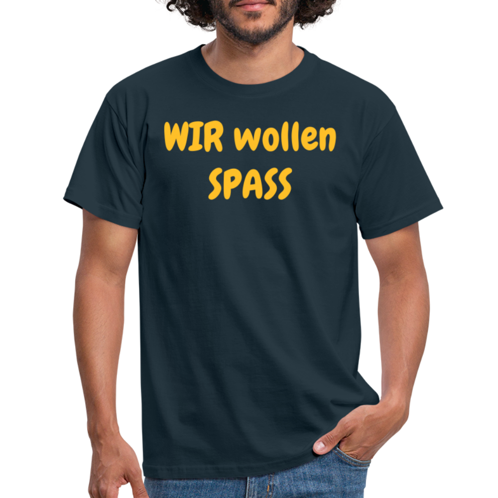 WIR wollen SPASS - Navy