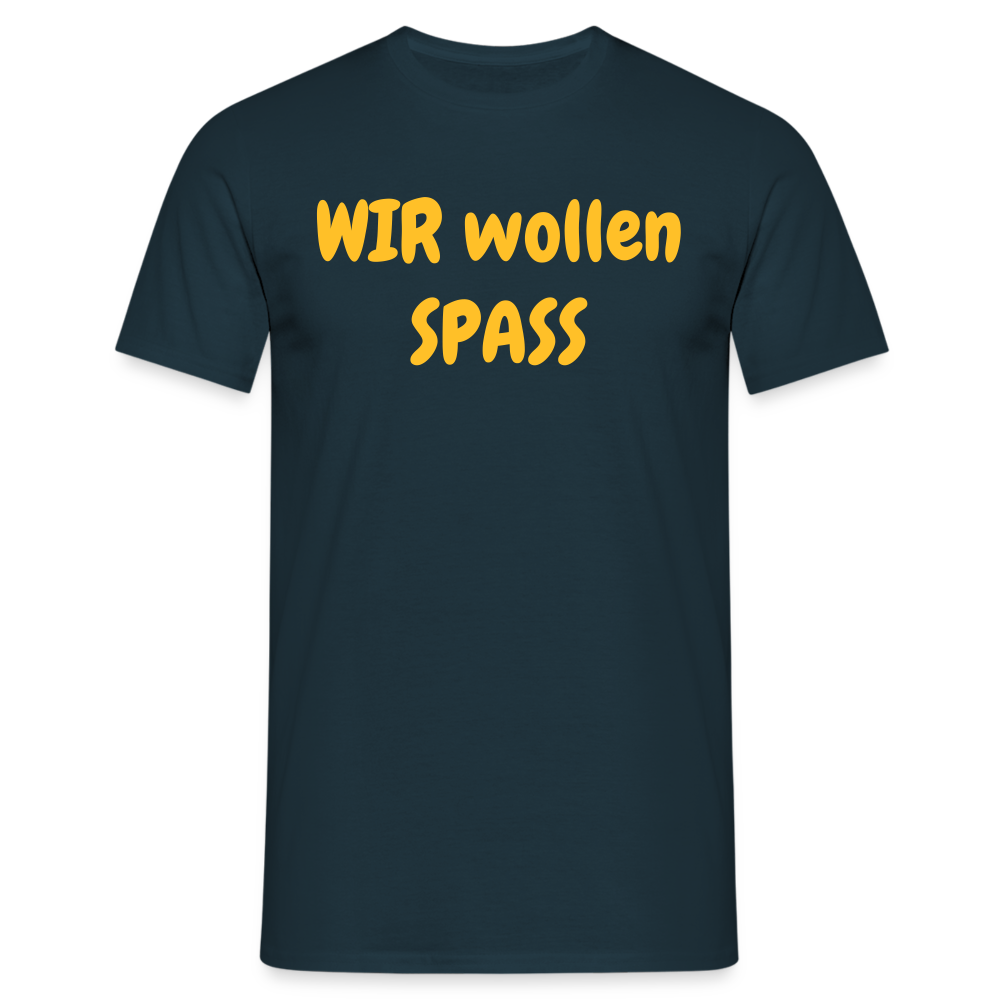 WIR wollen SPASS - Navy