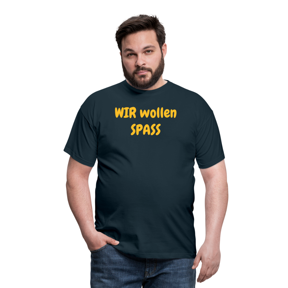 WIR wollen SPASS - Navy