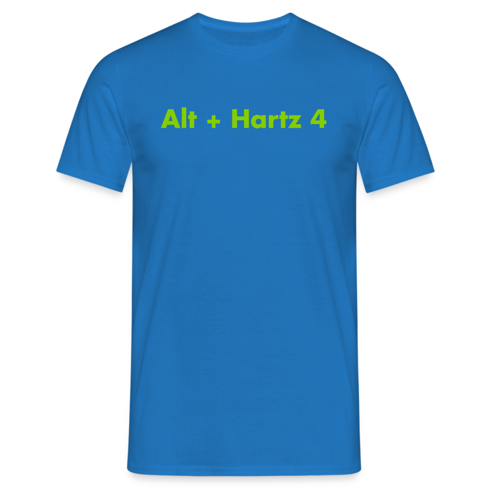 Alt + Hartz 4 - Royalblau