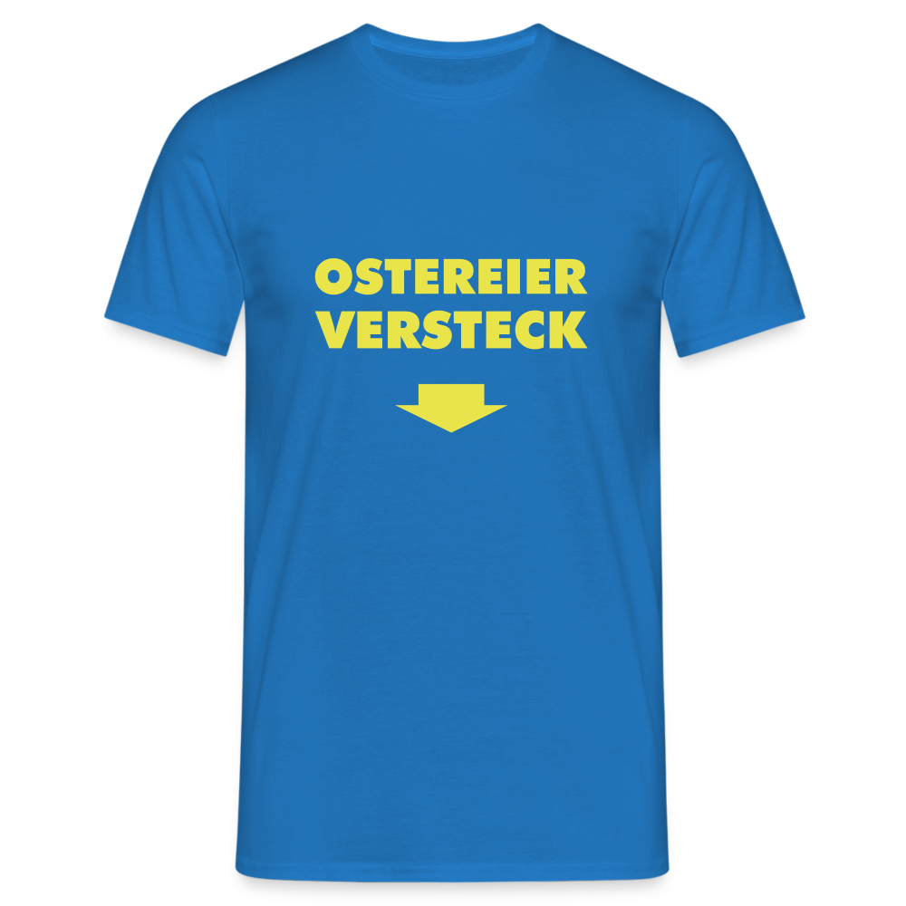 Ostereierversteck - Royalblau