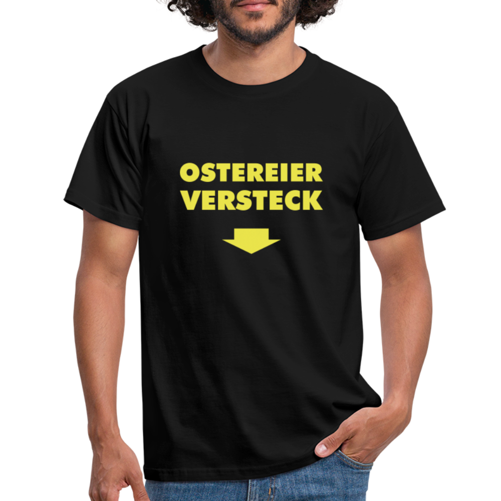 Ostereierversteck - Schwarz